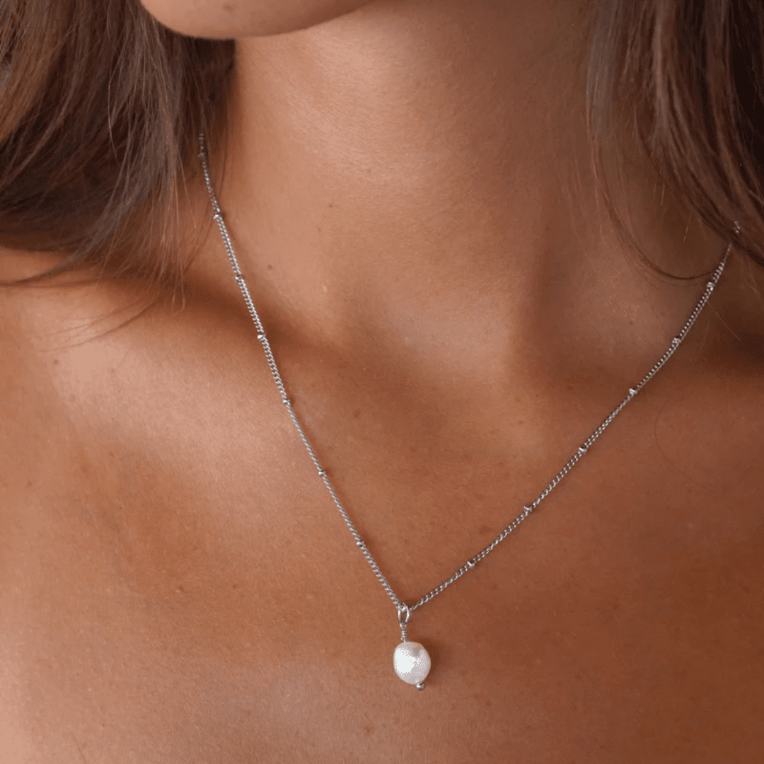 Baroque Pearl Pendant - View 2
