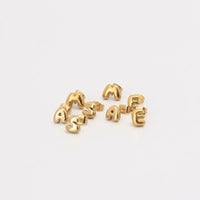 Boucles d'Oreilles Initiale - Lettre Bulle