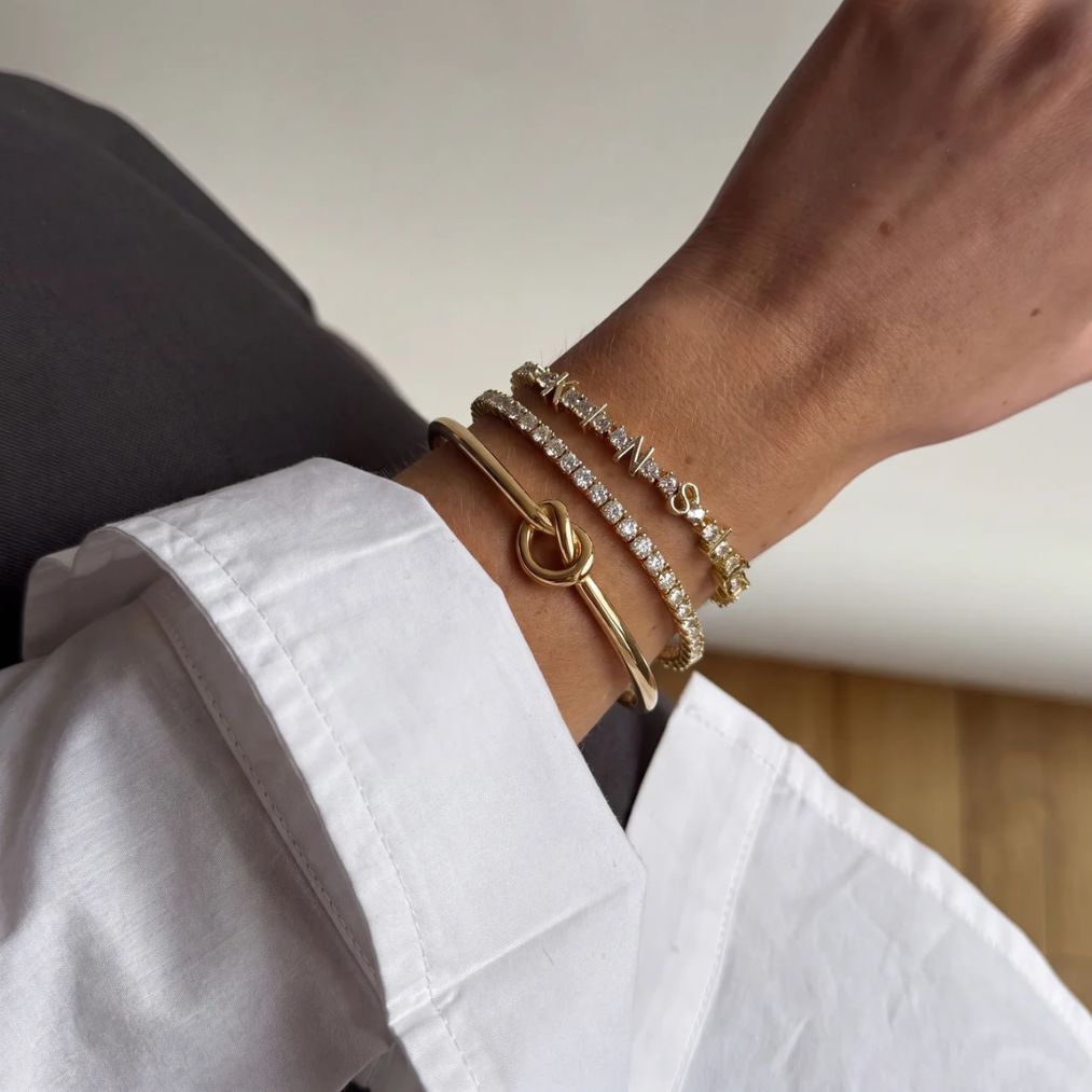 Bracelet Tennis Prénom Personnalisé