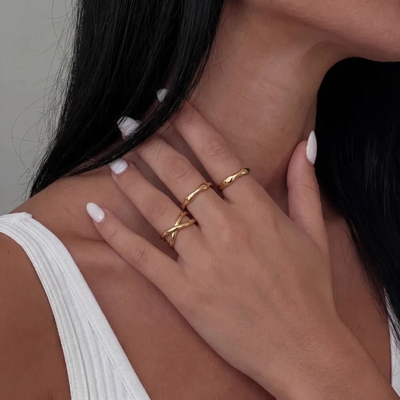 Bague Infini - Anneau Promesse Or