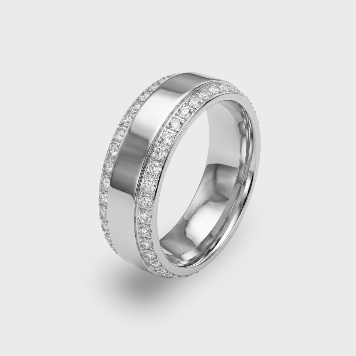 Bague Prénom Personnalisée - Double Anneau