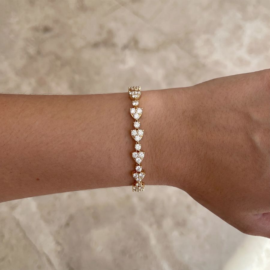 Petal Tennis Bracelet