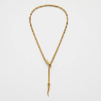 Collier Maille Serpent Lisse