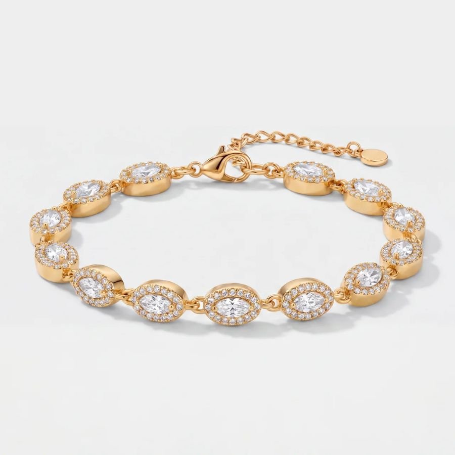 Bracelet Tennis Aurelia Oval