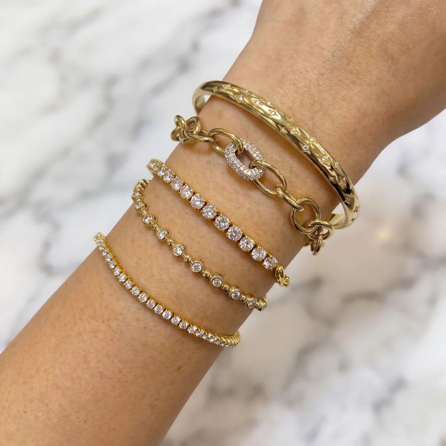 Bracelet Tennis - Mini Perles