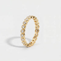 Bague à Bulle - Tennis Sertissage Zircon