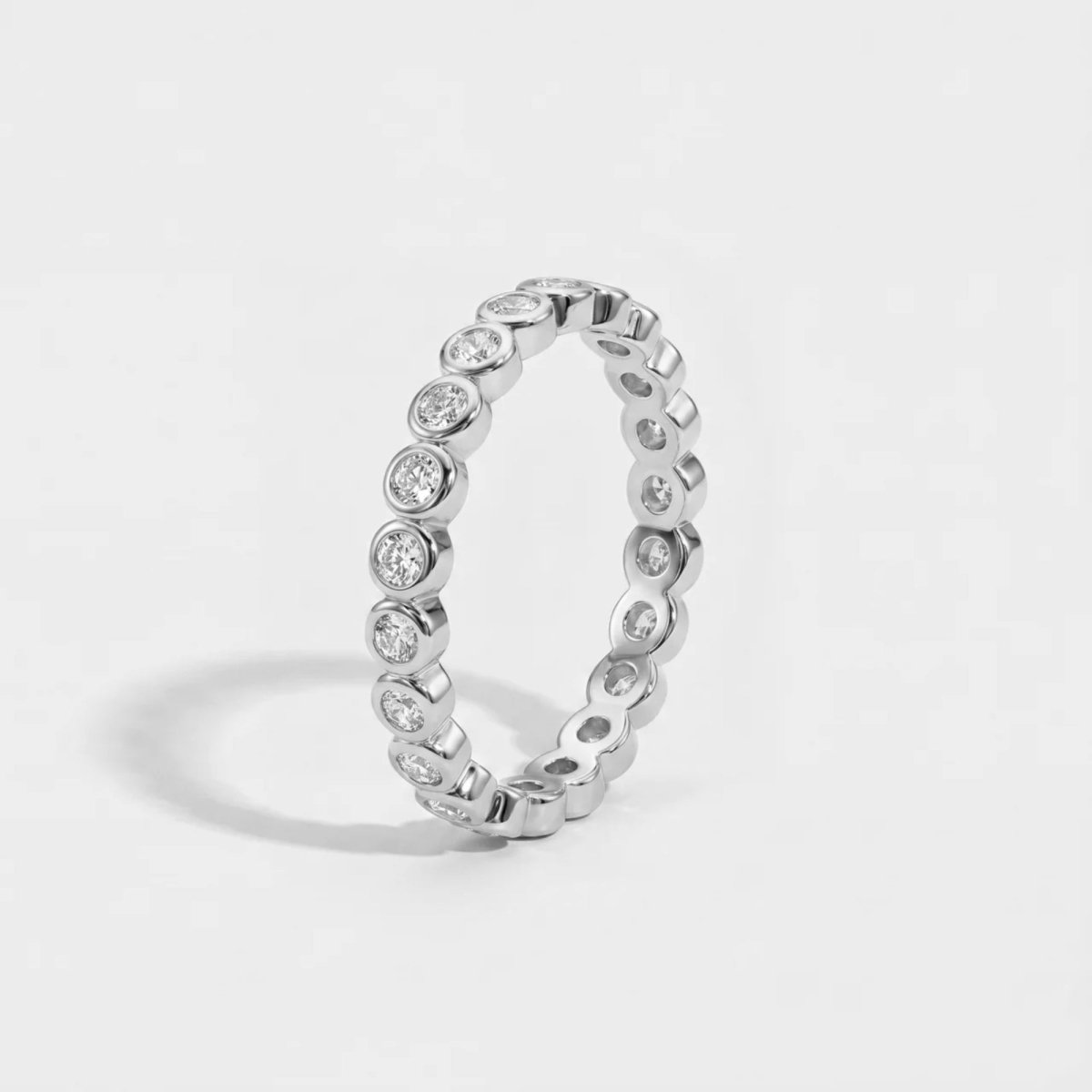 Bague à Bulle - Tennis Sertissage Zircon
