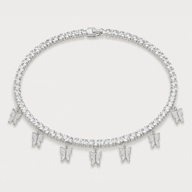 Ras-de-cou Butterfly Tennis CZ