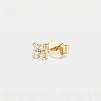 Puces Diamant - Clara Mini Cluster