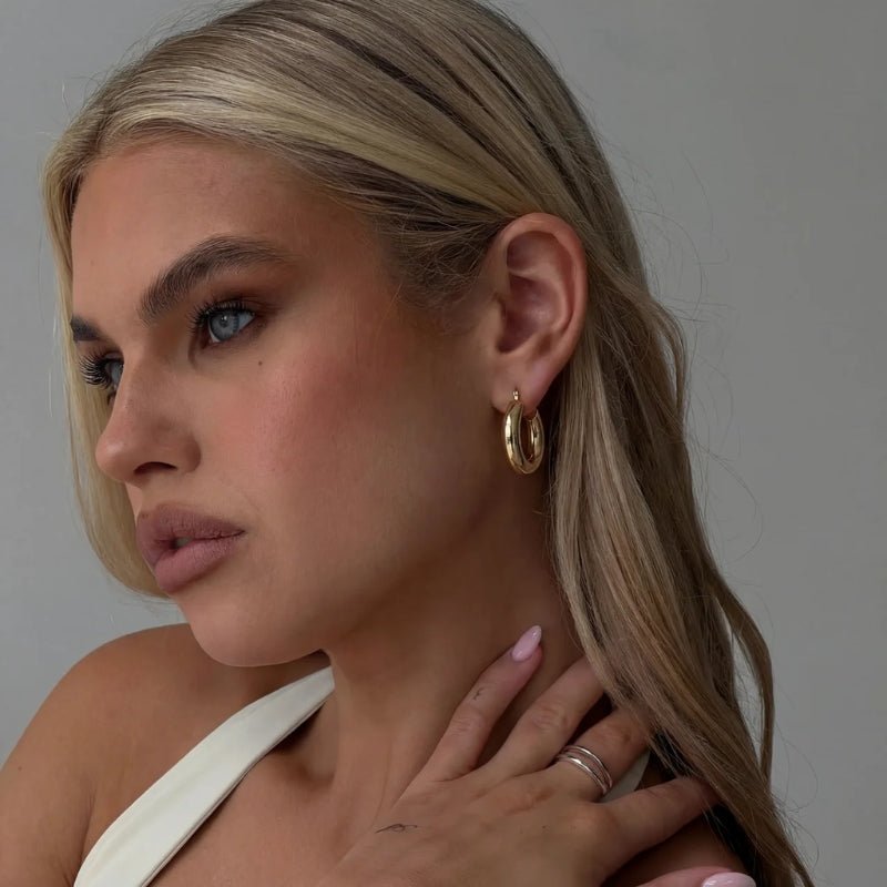 Or Créole Boucles d'Oreilles - Classic Important