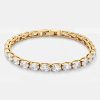 Bracelet Tennis - Zircon Taille Ovale