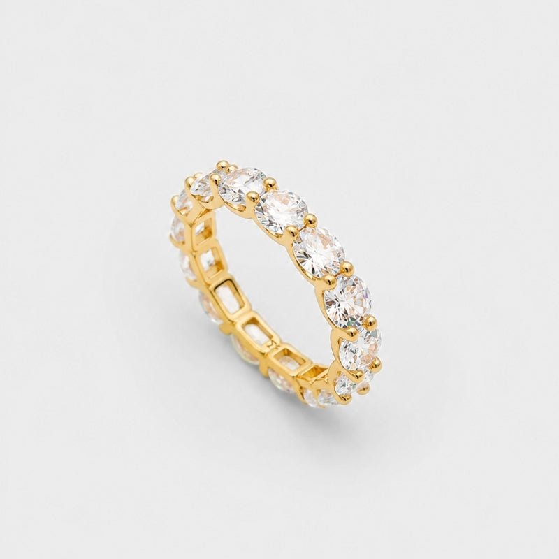 Bague Cluster Pavé CZ - Macie
