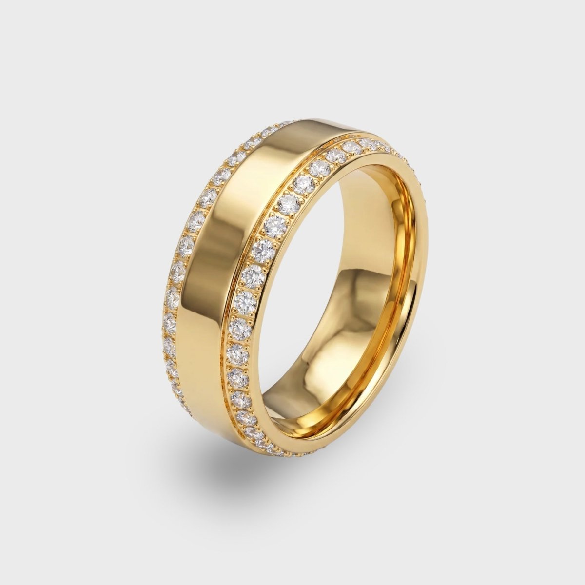 Bague Prénom Personnalisée - Double Anneau