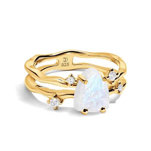 Or Jaune Moonstone Ring