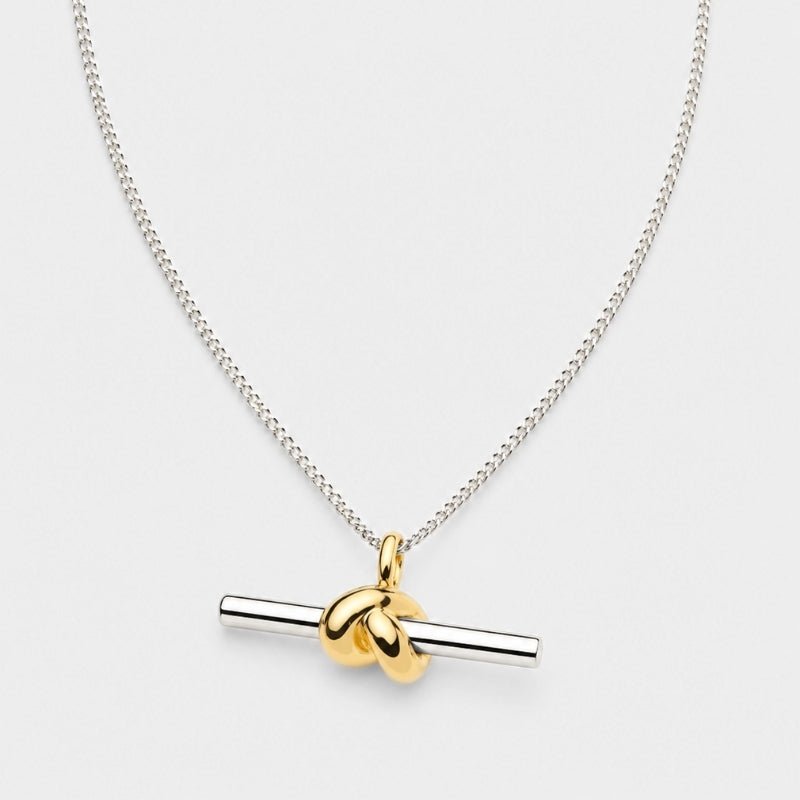 Collier Pendentif T-Bar Knot - Lucy